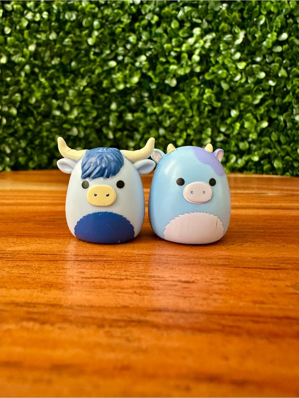 Squish-a-longs by Squishmallows Blue Cow Bundle